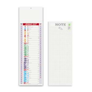 Calendario Multicolor slim