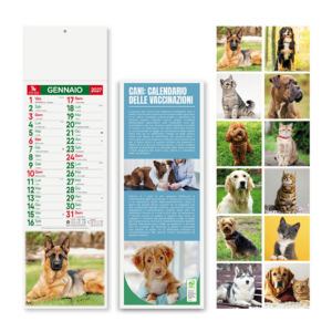 Calendario Cani e Gatti slim